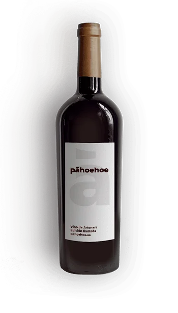 botella Pahoehoe Edición limitada Pinot Noir y Syrah
